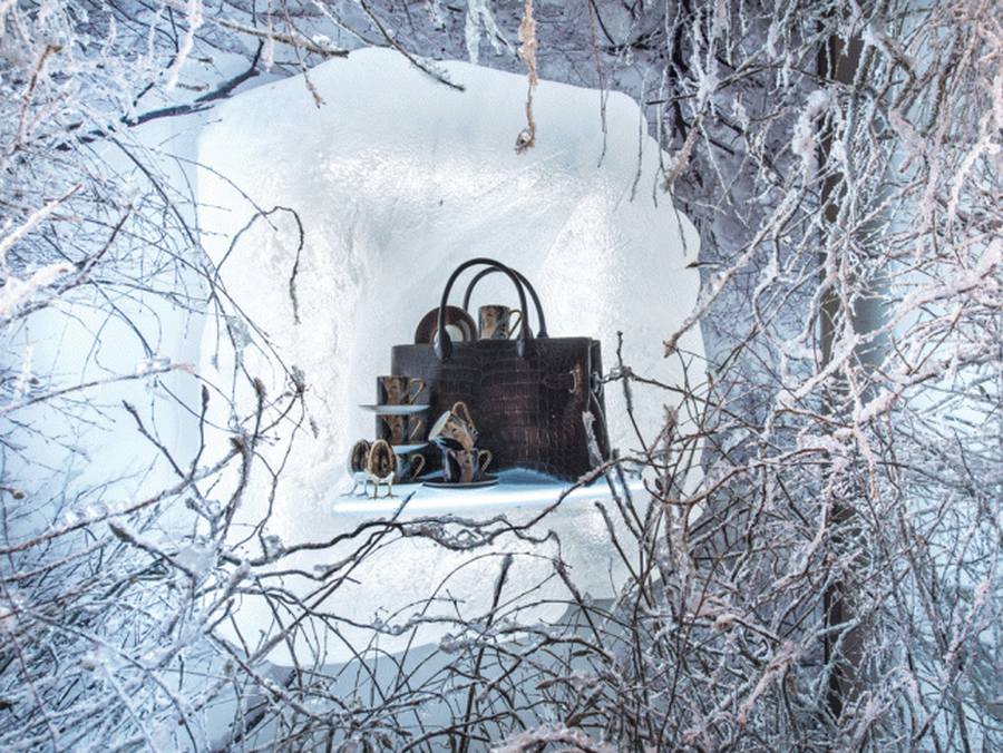 Χριστουγεννιάτικη Διακόσμηση Βιτρίνας