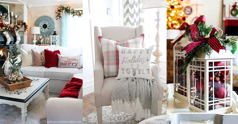 Διακόσμηση Σαλονιού τα Χριστούγεννα