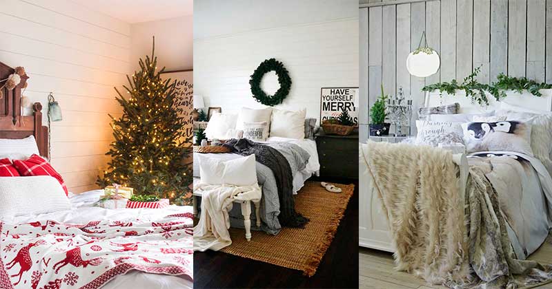 Διακόσμηση Υπνοδωματίου τα Χριστούγεννα