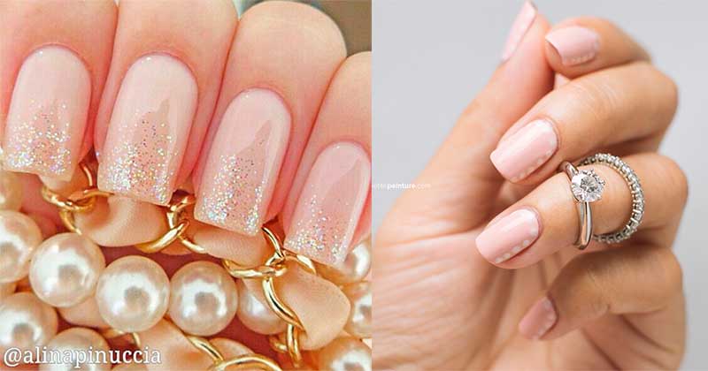 Εντυπωσιακά Νυφικά Νύχια - Επιλογές-χωρίς Λευκό