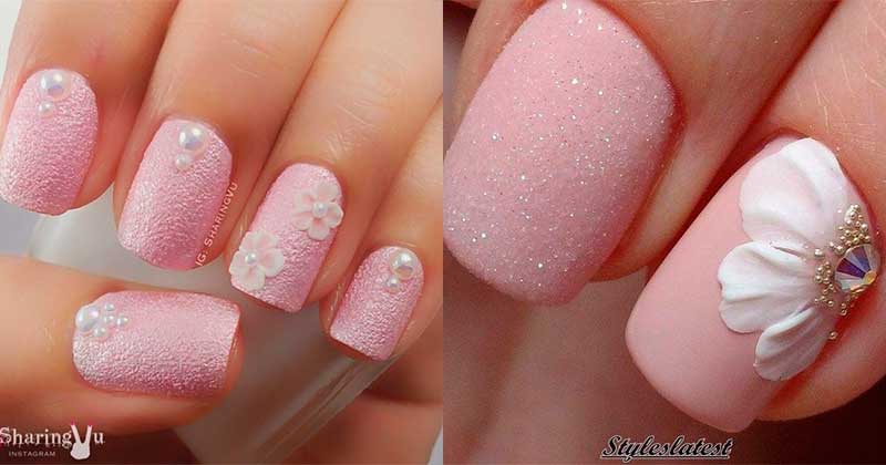 Εντυπωσιακά Νυφικά Νύχια - Επιλογές-χωρίς Λευκό