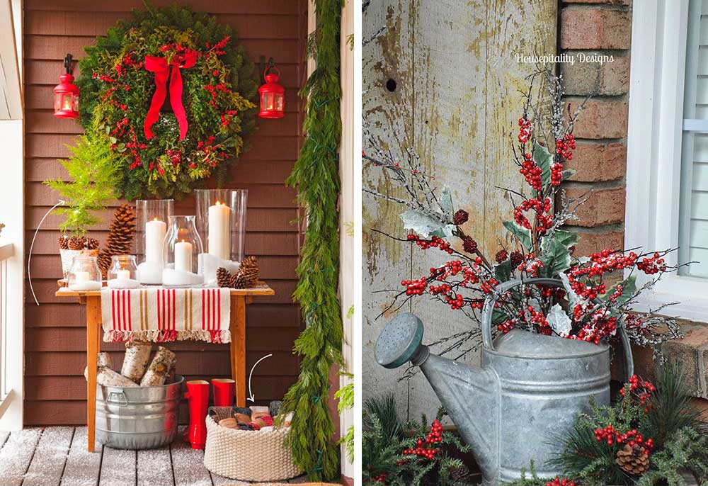 Χριστουγεννιάτικη Διακόσμηση Μπαλκονιού