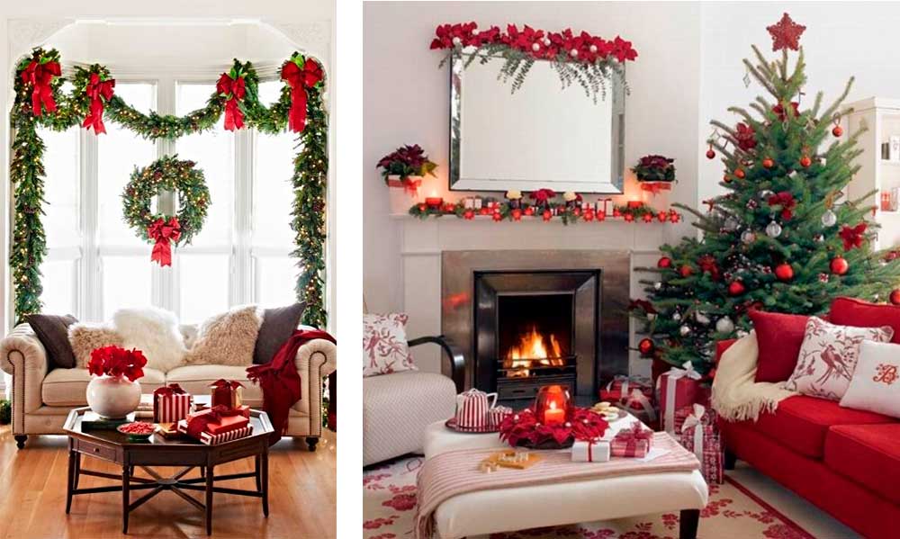 Χριστουγεννιάτικη Διακόσμηση για Τραπέζι Σαλονιού