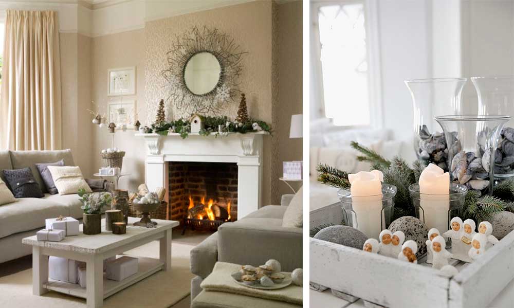 Χριστουγεννιάτικη Διακόσμηση για Τραπέζι Σαλονιού