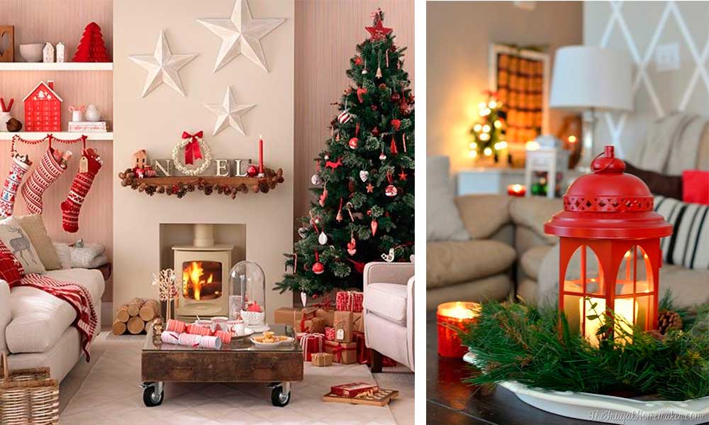 Χριστουγεννιάτικη Διακόσμηση για Τραπέζι Σαλονιού