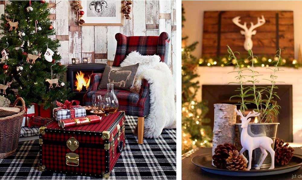 Χριστουγεννιάτικη Διακόσμηση για Τραπέζι Σαλονιού