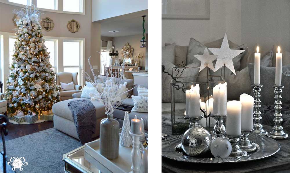 Χριστουγεννιάτικη Διακόσμηση για Τραπέζι Σαλονιού