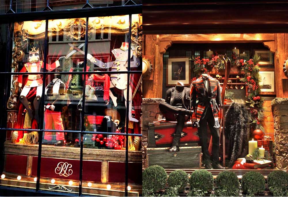 Χριστουγεννιάτικη Διακόσμηση Βιτρίνας