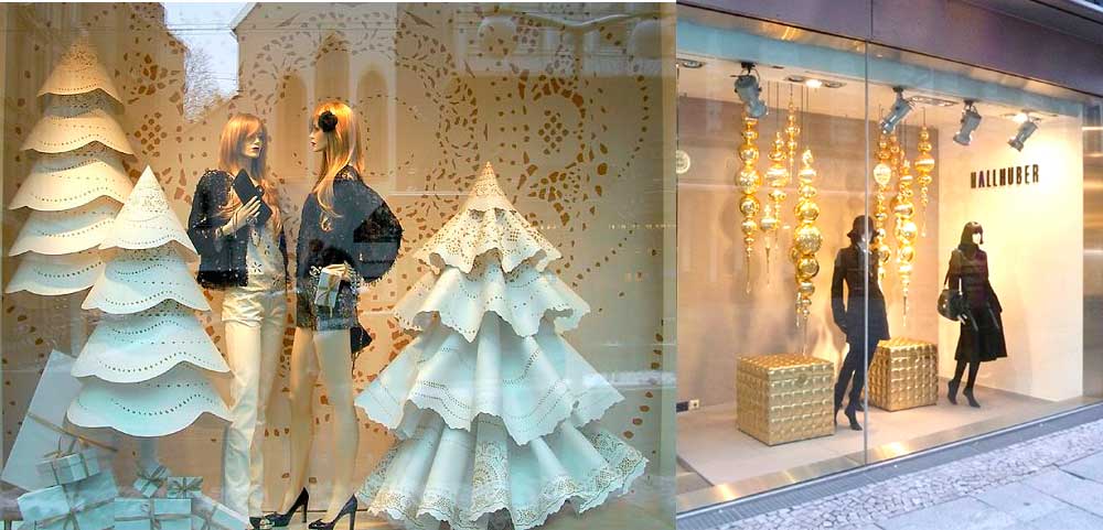 Χριστουγεννιάτικη Διακόσμηση Βιτρίνας