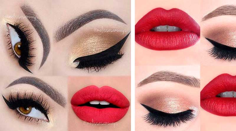 Μακιγιάζ για Κόκκινο Φόρεμα - womanoclock