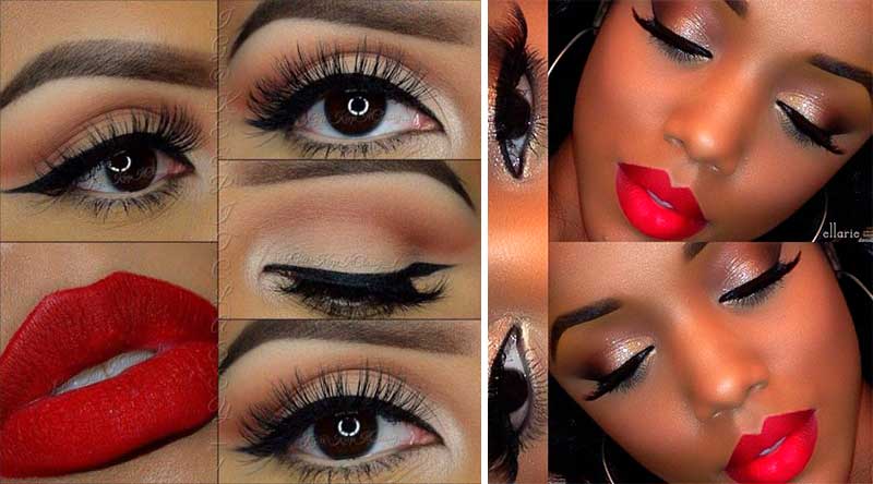 Μακιγιάζ για Κόκκινο Φόρεμα - womanoclock