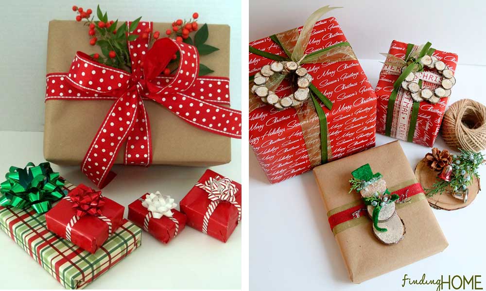 Δημιουργικές ιδέες να Τυλίξεις τα Χριστουγεννιάτικα Δώρα