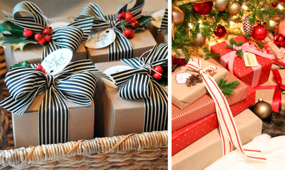 Δημιουργικές ιδέες να Τυλίξεις τα Χριστουγεννιάτικα Δώρα