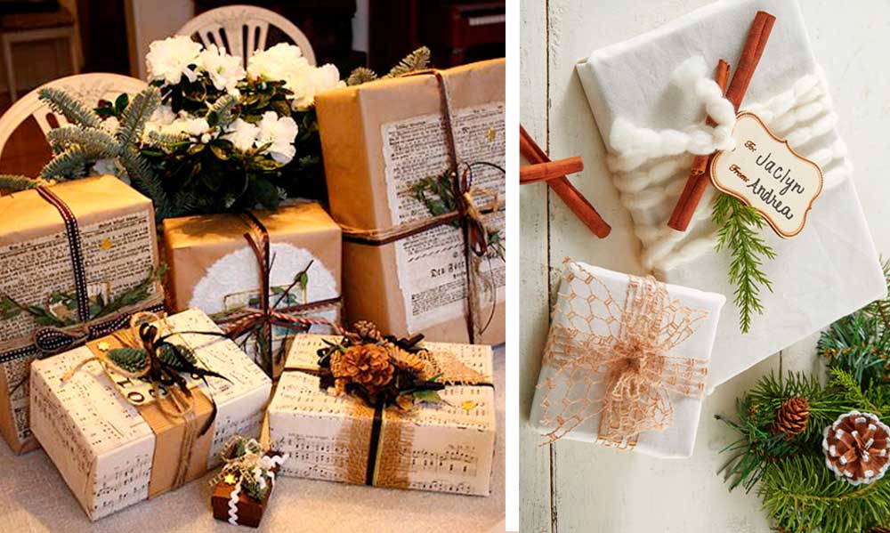 Δημιουργικές ιδέες να Τυλίξεις τα Χριστουγεννιάτικα Δώρα