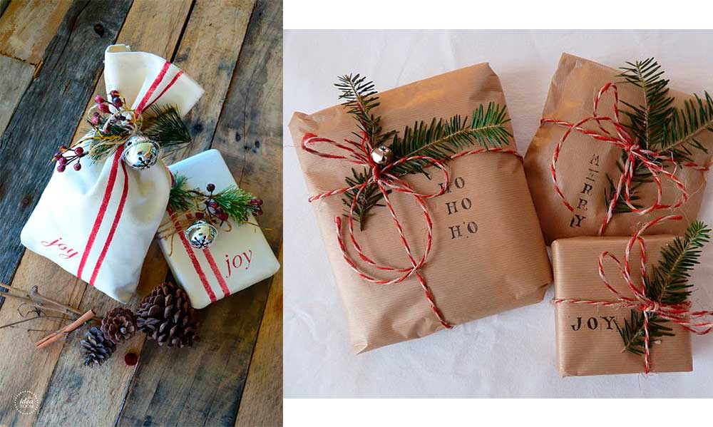 Δημιουργικές ιδέες να Τυλίξεις τα Χριστουγεννιάτικα Δώρα