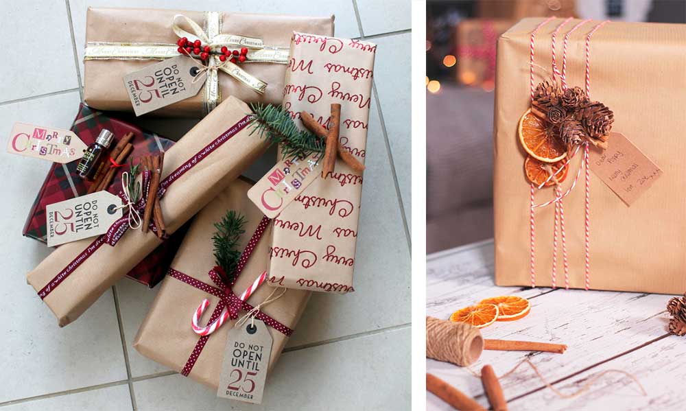 Δημιουργικές ιδέες να Τυλίξεις τα Χριστουγεννιάτικα Δώρα