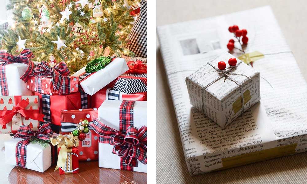 Δημιουργικές ιδέες να Τυλίξεις τα Χριστουγεννιάτικα Δώρα
