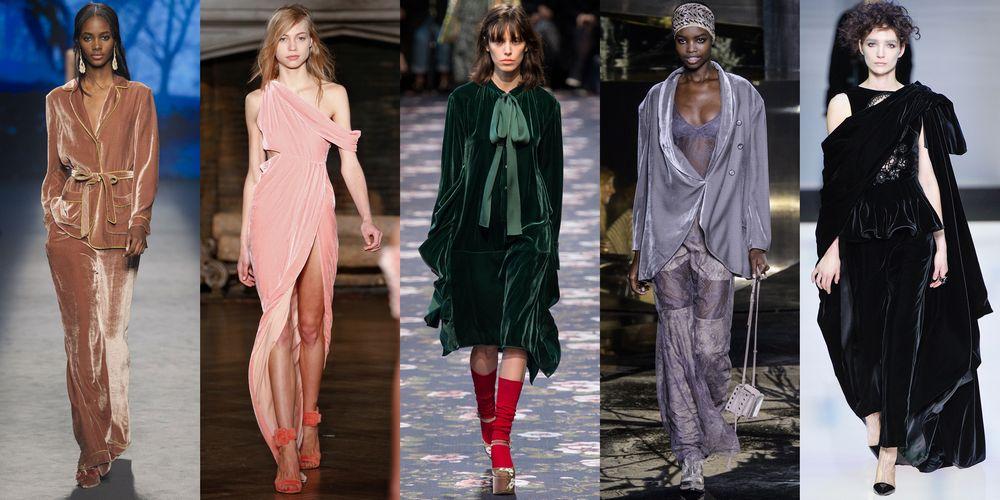 Πως Φορέθηκε το Βελούδο στα Runways - Χειμώνας 2017