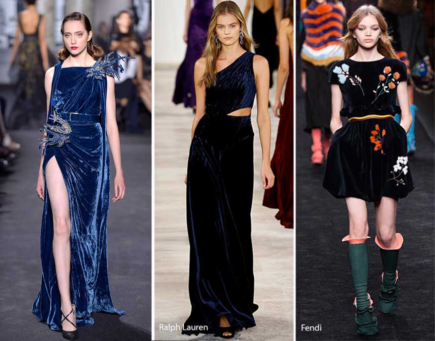 Πως Φορέθηκε το Βελούδο στα Runways - Χειμώνας 2017