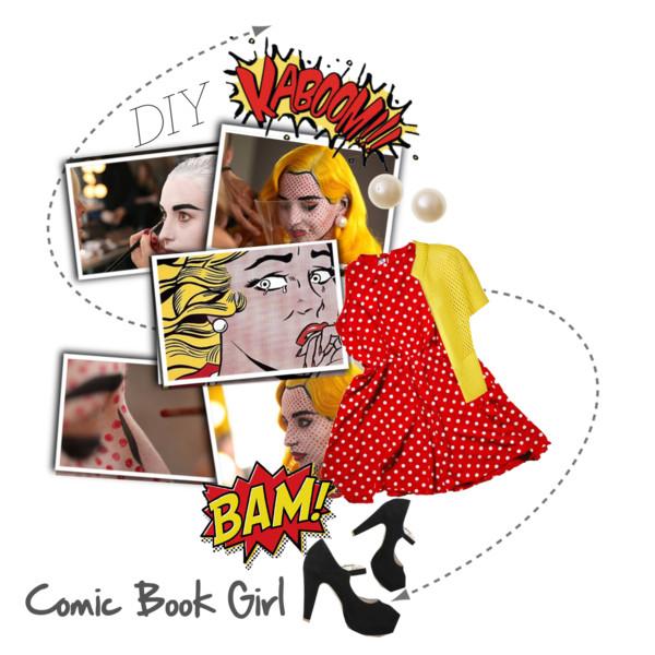 COMIC μακιγιάζ + στολή για το καρναβάλι - 4 τρόποι