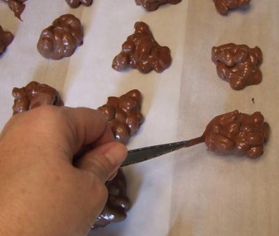 σοκολατάκια με ξηρούς καρπούς