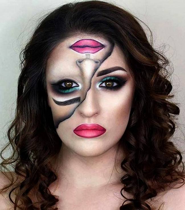 Up-And-Down-Halloween-Makeup