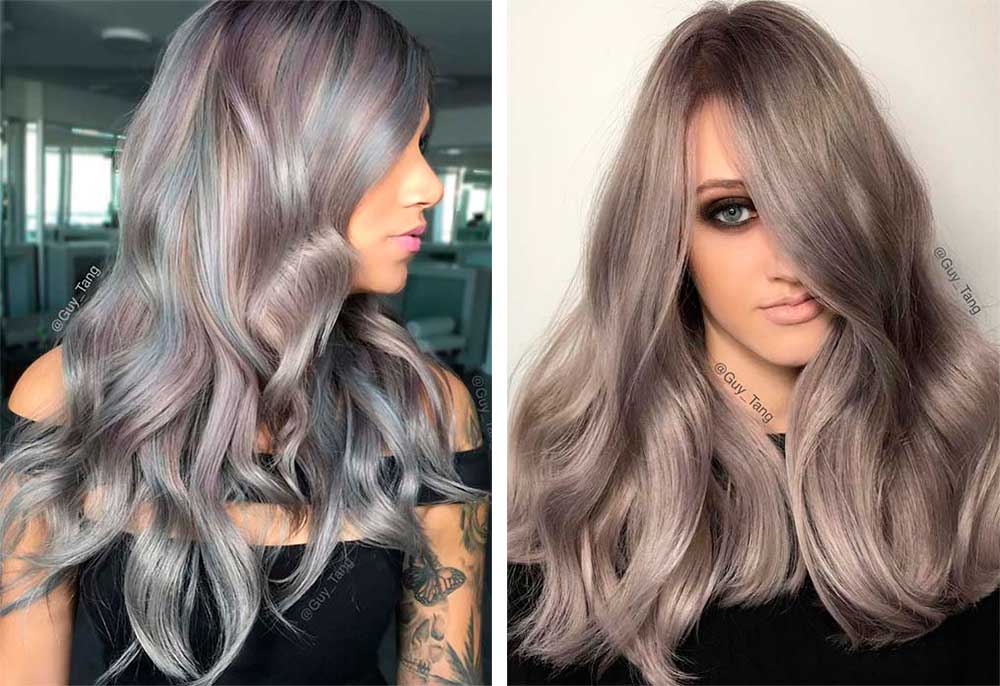 Γκρι Χρώματα Μαλλιών: όλες οι Αποχρώσεις