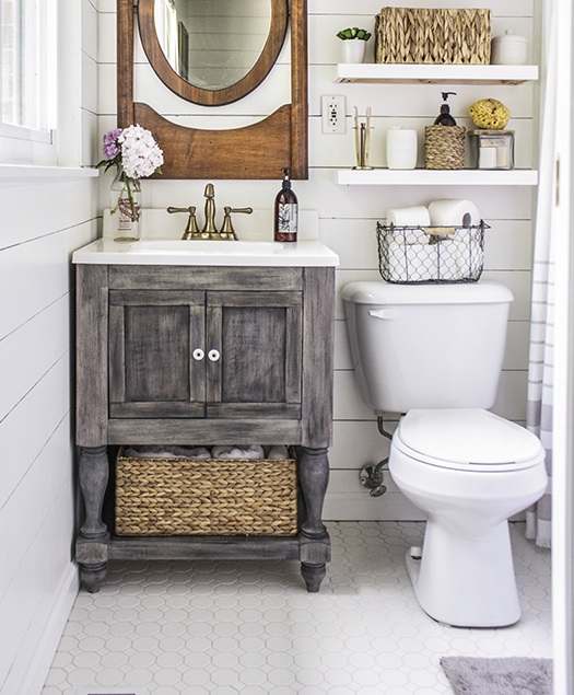 Έξυπνες συμβουλές για την διακόσμηση του μικρού μπάνιου