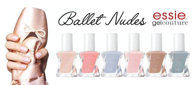 Essie Άνοιξη 2017 Gel Couture - Ballet Nudes Collection
