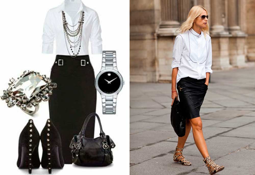 πως να φορέσω το άσπρο πουκάμισο