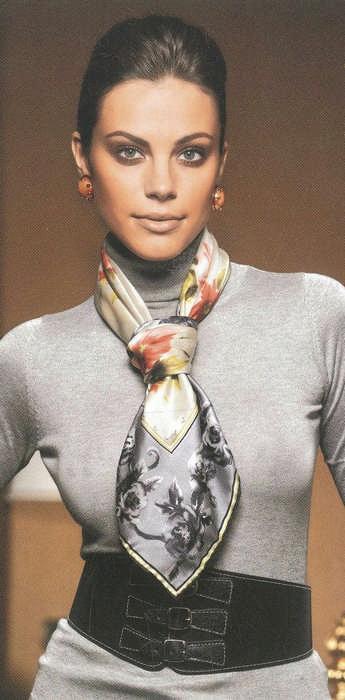 Πως να φορέσεις το φουλάρι - womanoclock