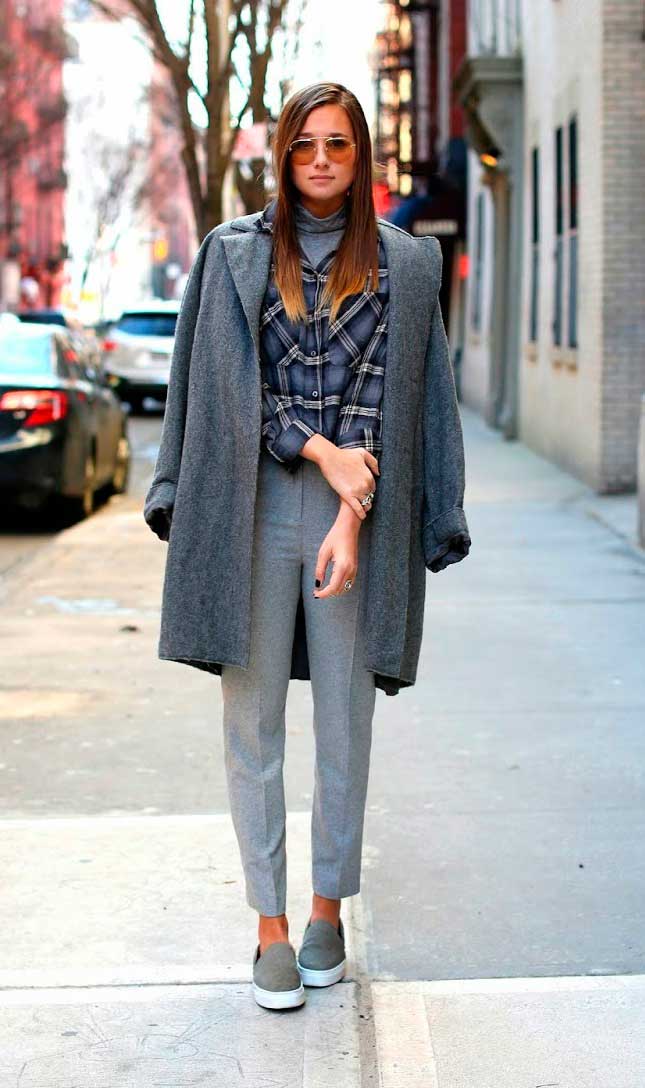 Stylish Outfits με Slip on Sneakers