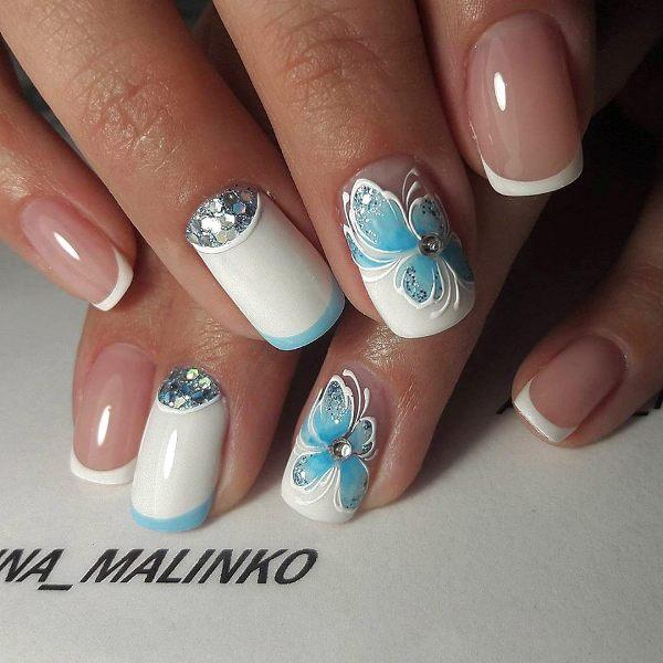 10 Ιδέες σε Σχέδια Νυχιών με Λουλούδια για την Άνοιξη