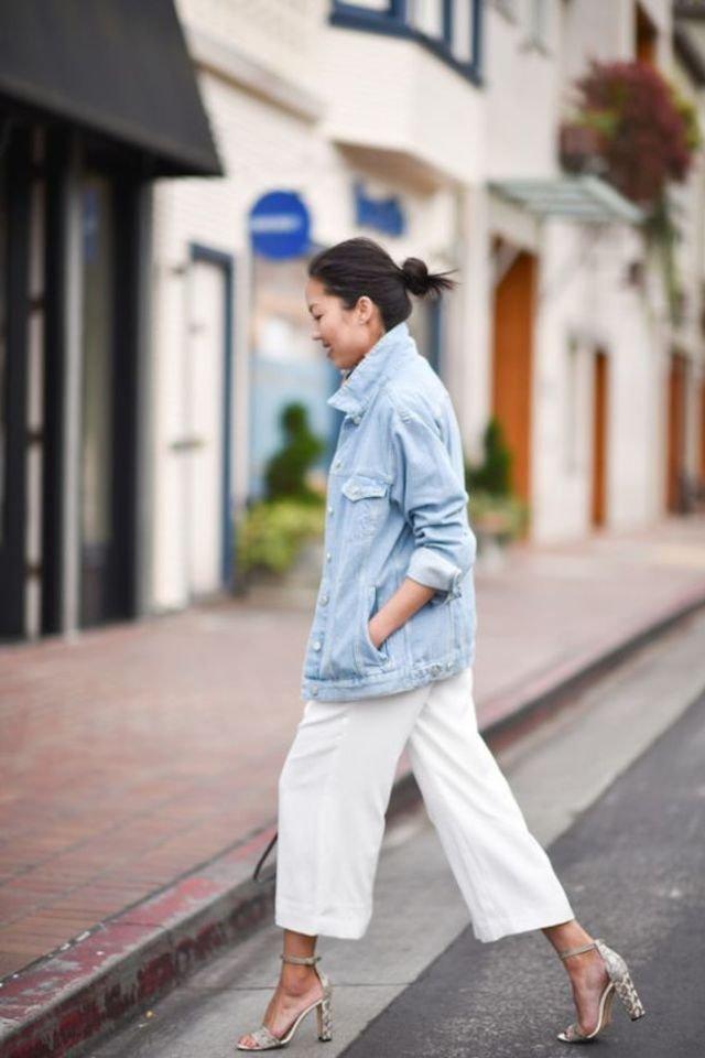 20 Street styles για να Φορέσεις το Denim Jacket σου την Άνοιξη