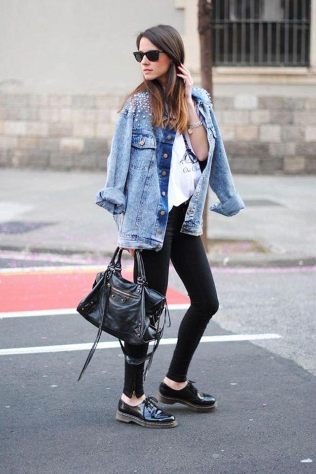 20 Street styles για να Φορέσεις το Denim Jacket σου την Άνοιξη