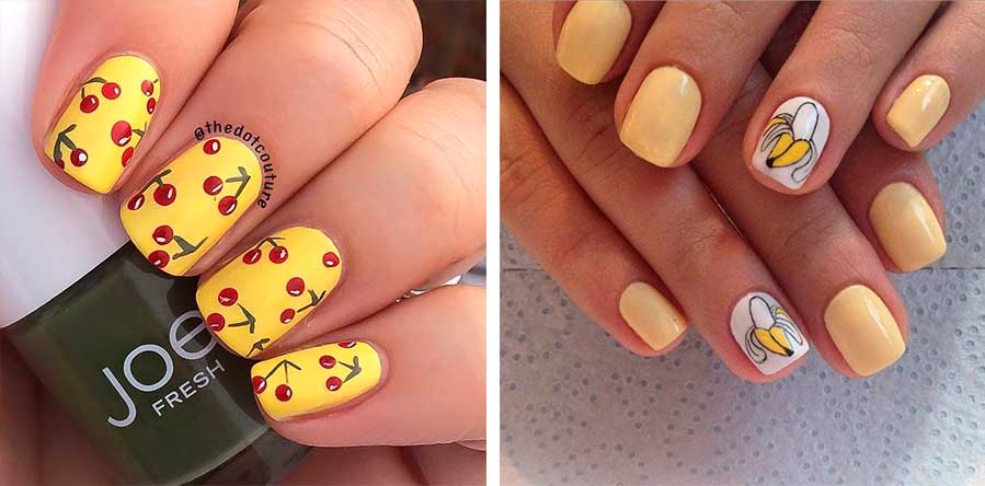 Μοναδικά Σχέδια Νυχιών με Κίτρινο Χρώμα