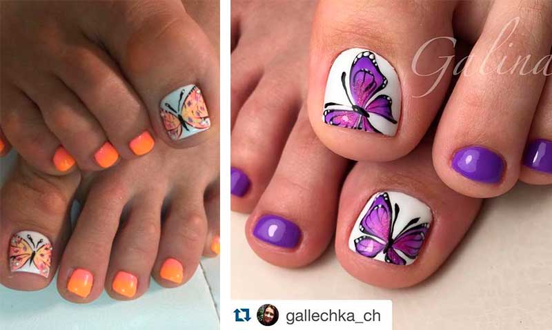 Φρουτώδη Πεντικιούρ 2017