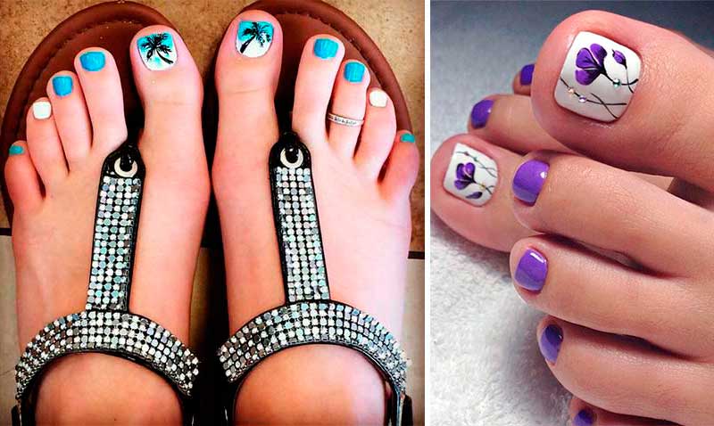 Φρουτώδη Πεντικιούρ 2017