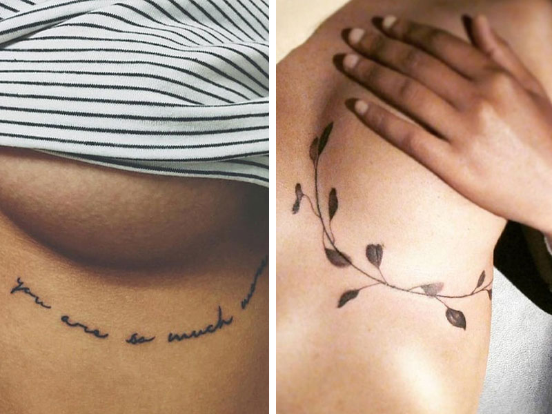 τατουάζ κάτω από το στήθος