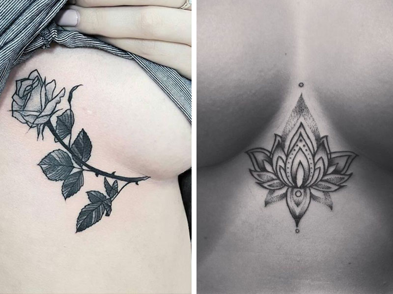 τατουάζ κάτω από το στήθος