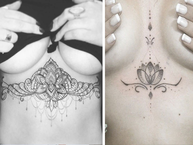 τατουάζ κάτω από το στήθος