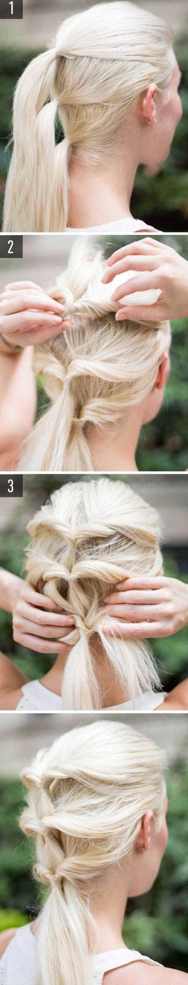 εύκολα χτενίσματα τελευταίας στιγμής για Μακριά μαλλιά