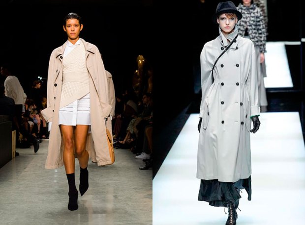 Καμπαρντίνες που θα φορεθούν Φθινόπωρο Χειμώνας 2017-2018