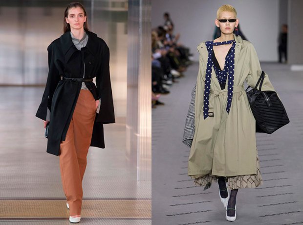 μόδα Καμπαρντίνες Φθινόπωρο Χειμώνας 2017-2018