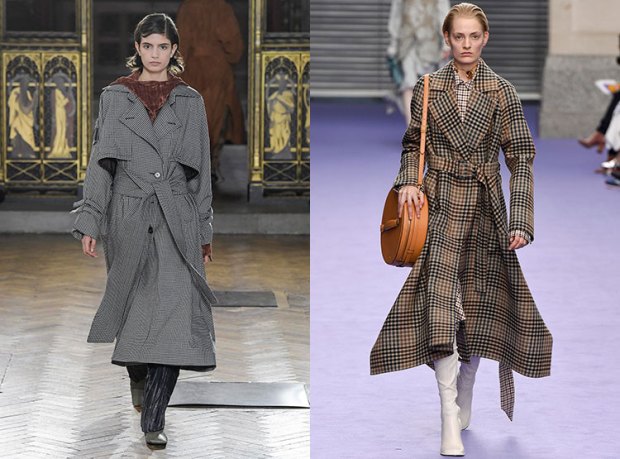 μόδα Καμπαρντίνες Φθινόπωρο Χειμώνας 2017-2018