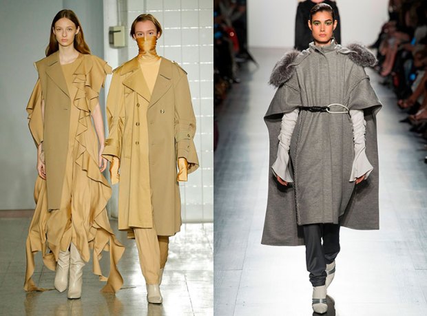 μόδα στα Παλτό/ Καμπαρντίνες Φθινόπωρο Χειμώνας 2017-2018