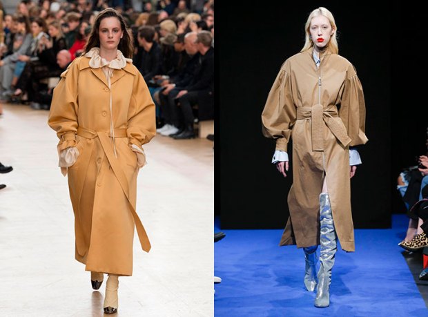 Καμπαρντίνες που θα φορεθούν Φθινόπωρο Χειμώνας 2017-2018