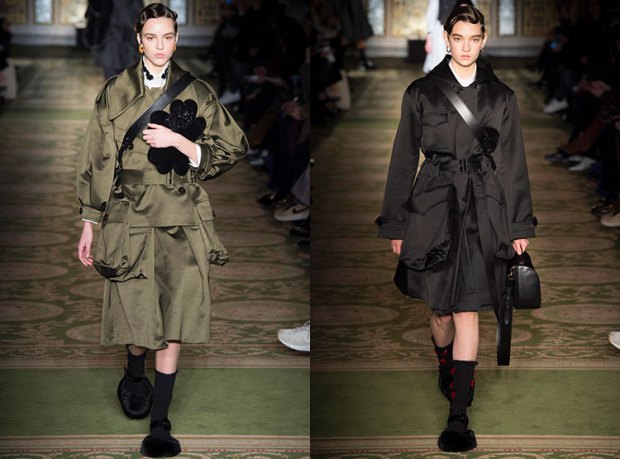 μόδα Καμπαρντίνες Φθινόπωρο Χειμώνας 2017-2018