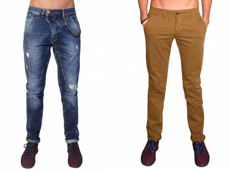 Αντρικό παντελόνι jean & CHINOS