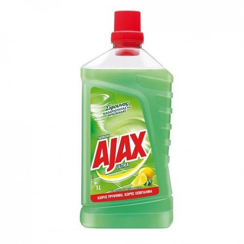 υγρό γενικής χρήσης ΑJΑΧ με άρωμα λεμόνι